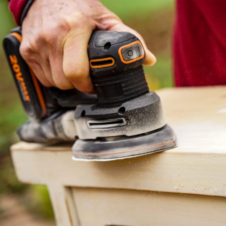 WORX 20V Detail Sander POWERSHARE Tool Only WX822.9 WORX Australia