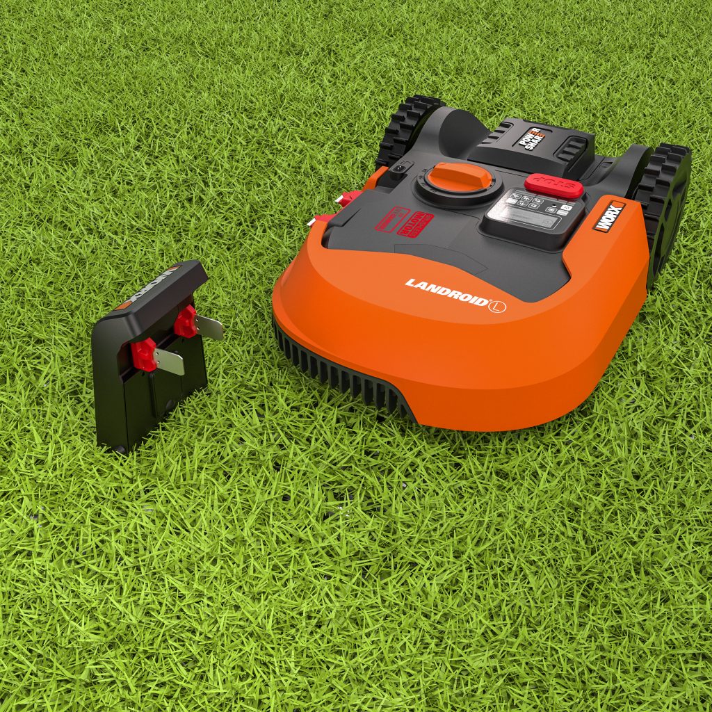 WORX 1500m2 LANDROID Automatic Robot Lawn Mower & Starter Kit WR150E
