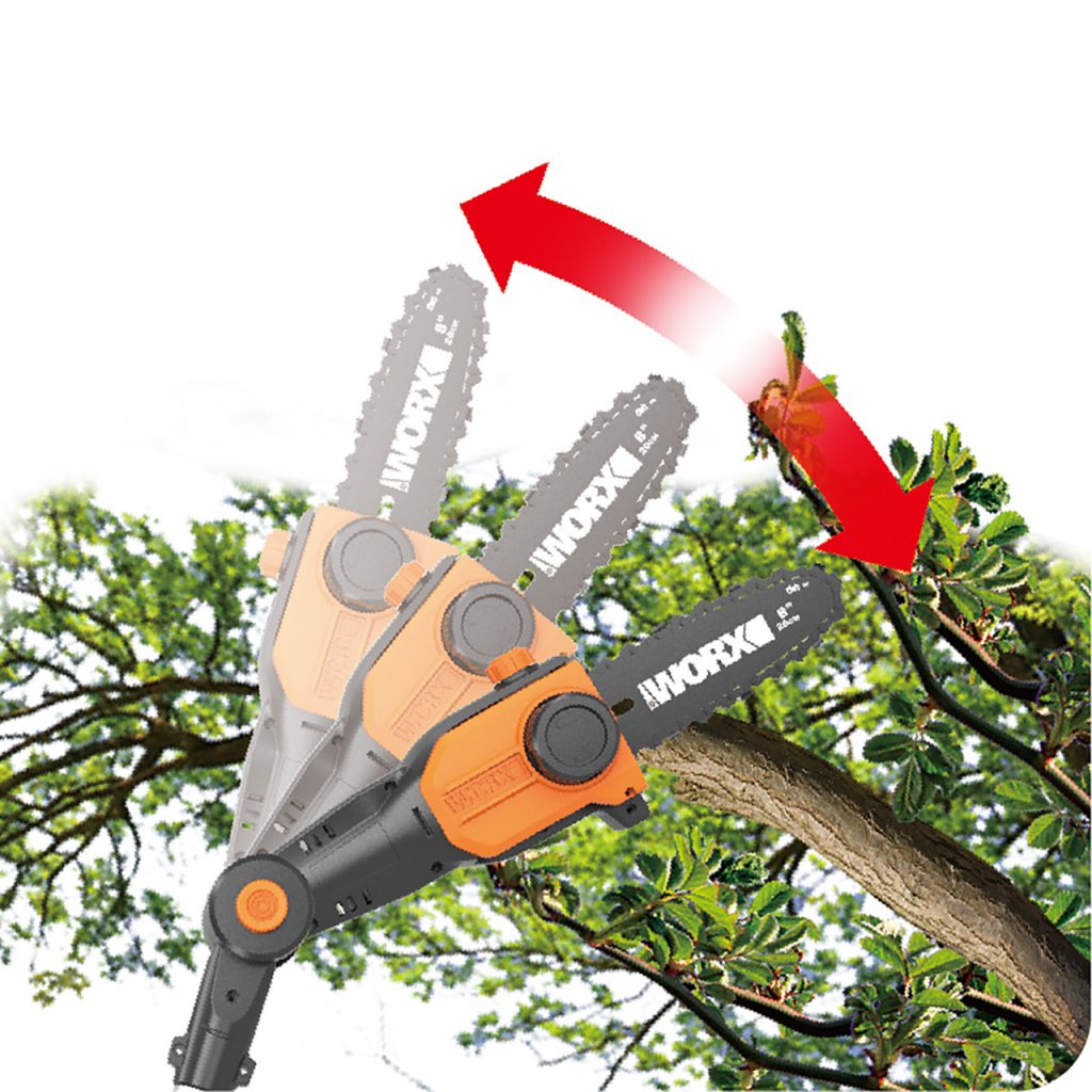 WORX 20V Pole Pruning Chainsaw 2Ah POWERSHARE Kit WG349E WORX Australia