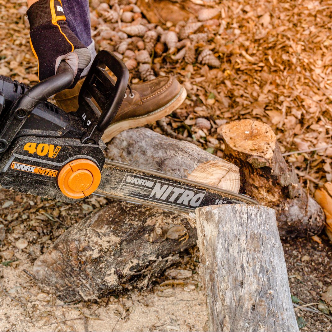 Worx deals small chainsaw