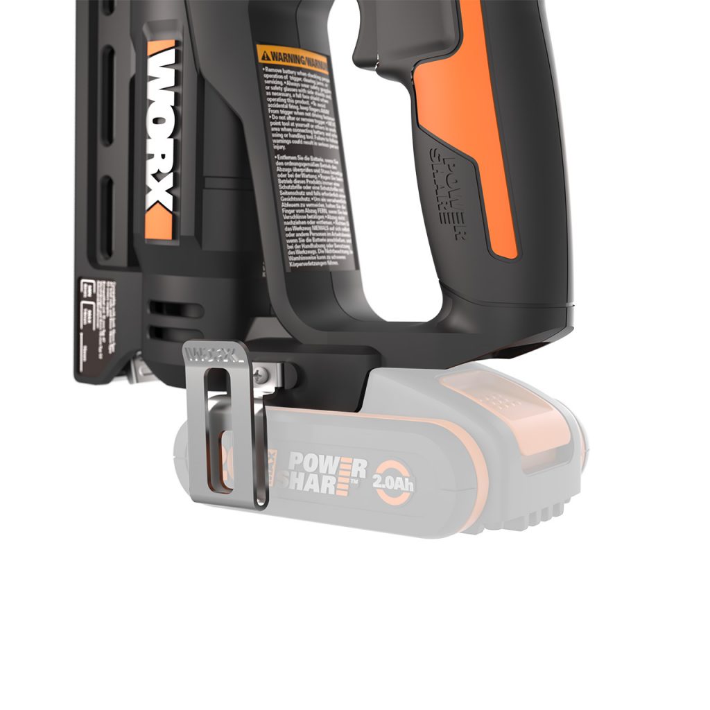 WORX 20V 2in1 Crown Stapler / Nail Gun POWERSHARE Tool Only WX843.9 WORX Australia