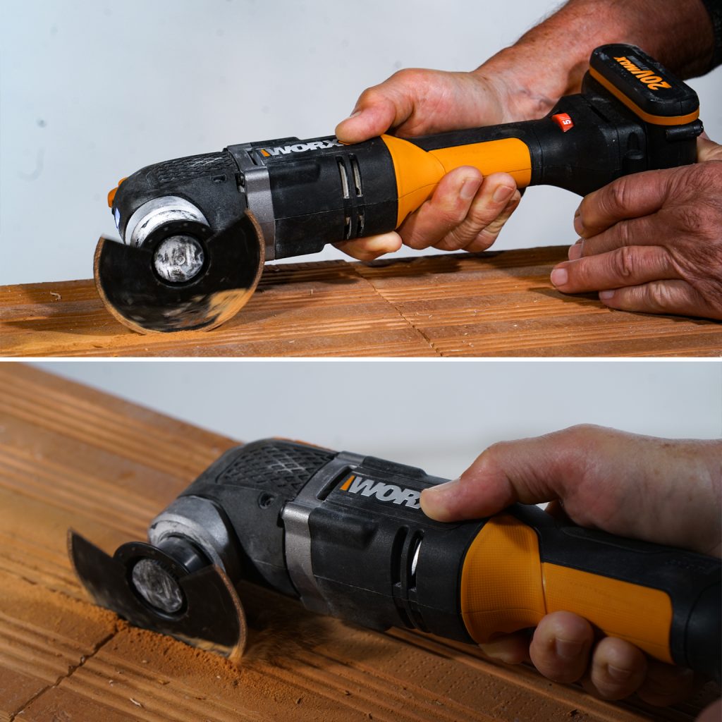 WORX 20V Oscillating Multi Tool 2Ah POWERSHARE Kit SONICRAFTER