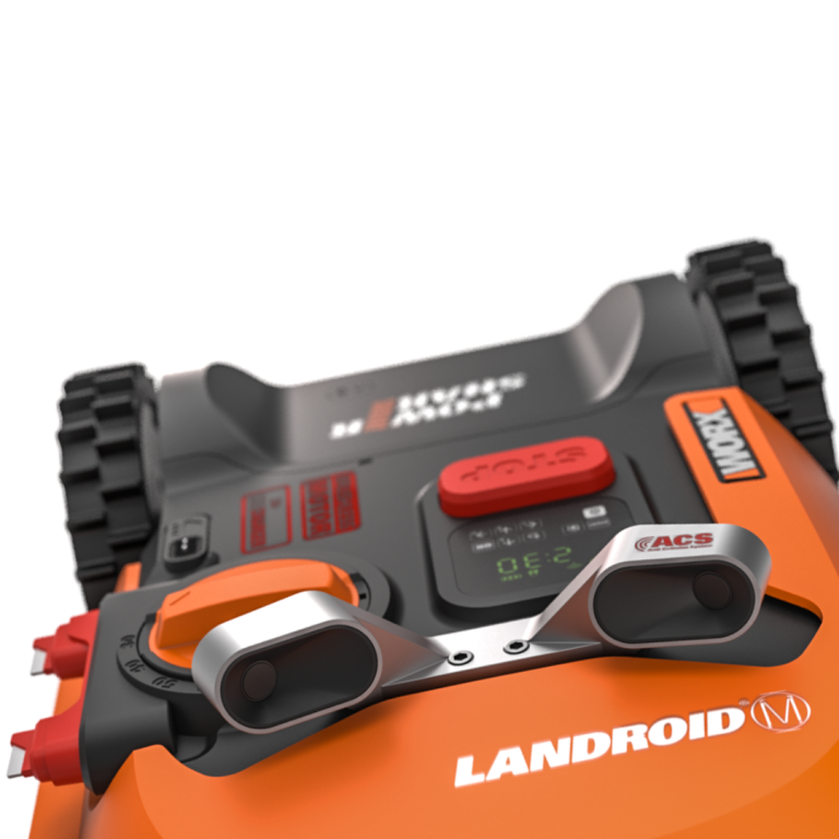 WORX 700m2 LANDROID Robot Lawn Mower Kit + ACS Anti Collision System