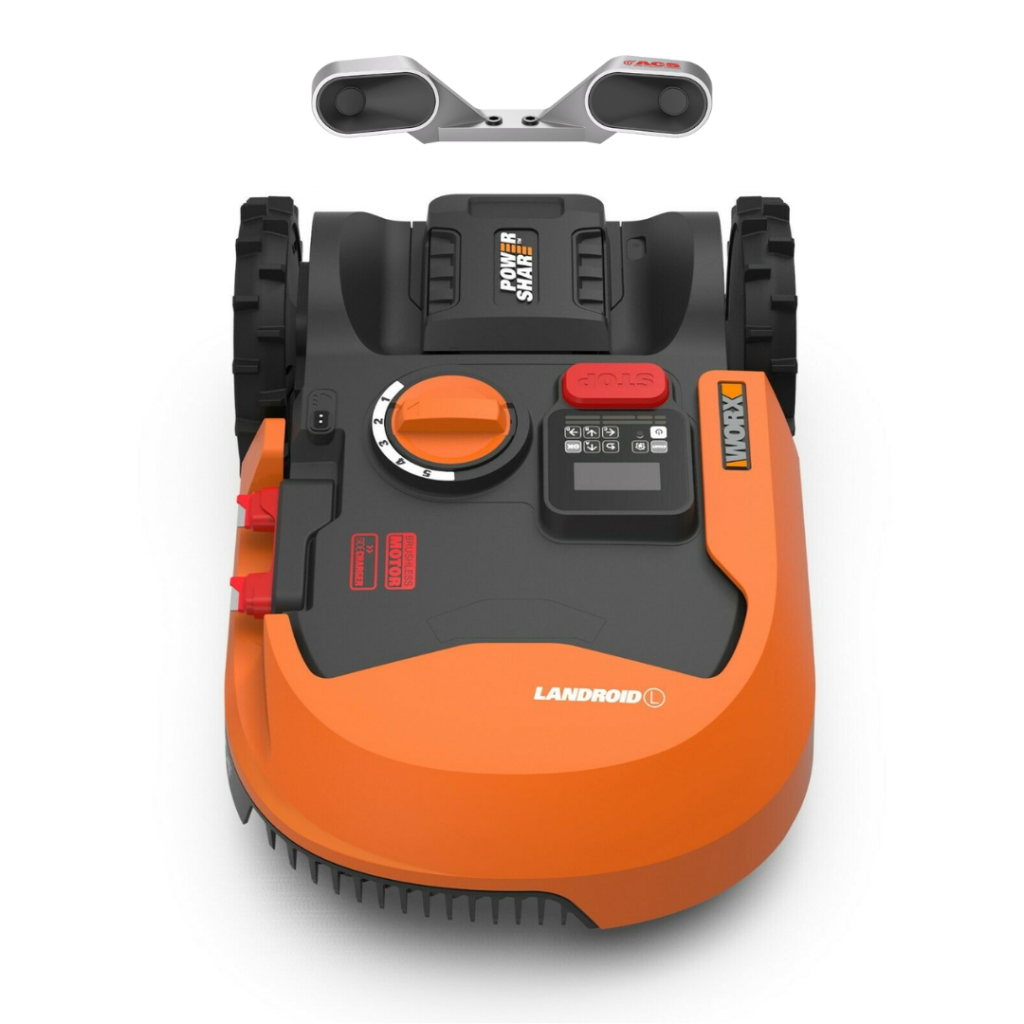 WORX 1500m2 LANDROID Robot Lawn Mower Kit + ACS Anti Collision System